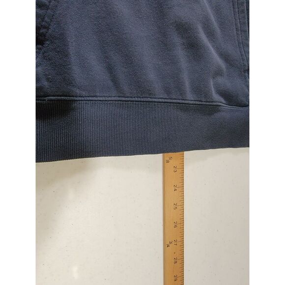 Women's North Face Navy Hoodie Sweatshirt - Medium - Picture 3 of 8